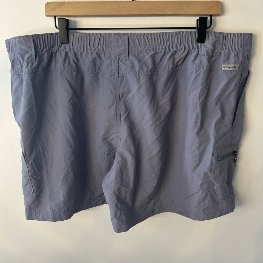 Columbia Women’s Walnut River Cargo Shorts in Periwinkle Blue, Size XXL - Picture 5 of 9
